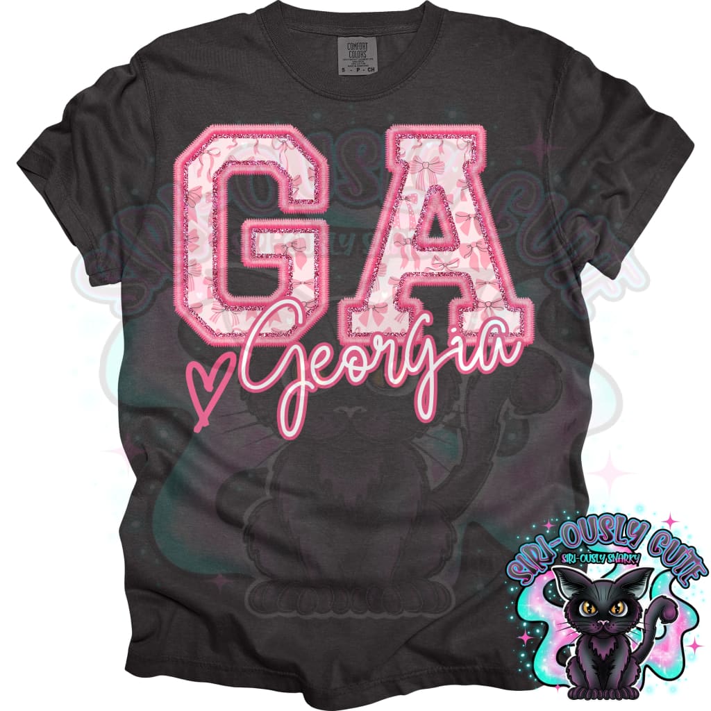 Pink States With Bow - All 50 States 50 States