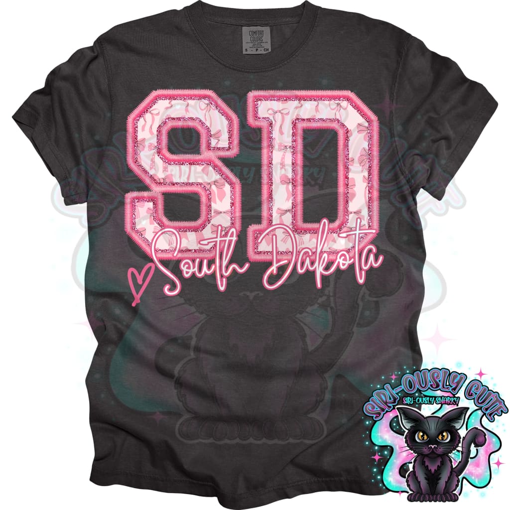Pink States With Bow - All 50 States 50 States