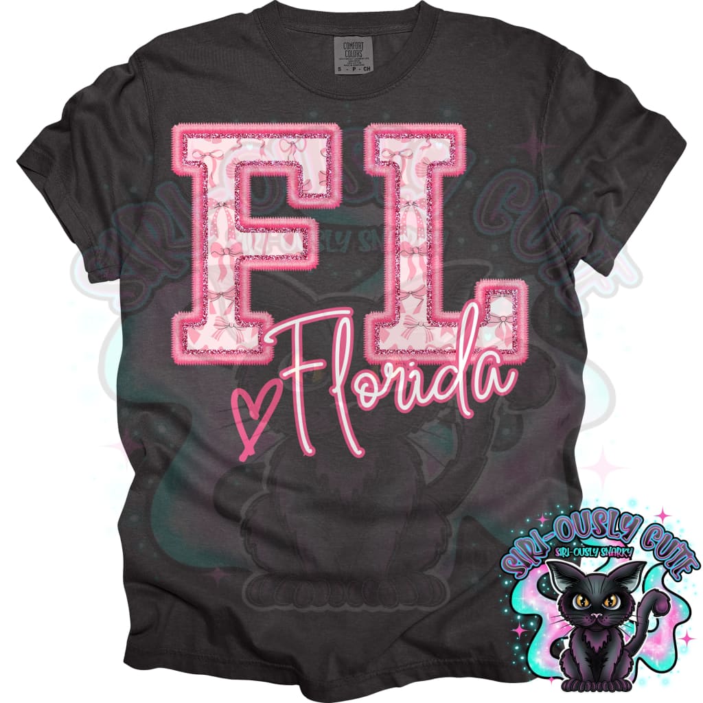 Pink States With Bow - All 50 States 50 States