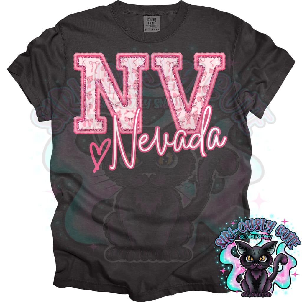 Pink States With Bow - All 50 States 50 States