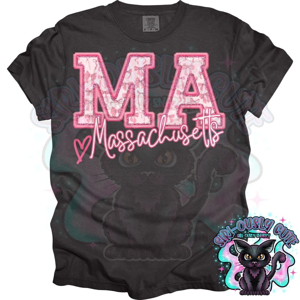 Pink States With Bow - All 50 States 50 States