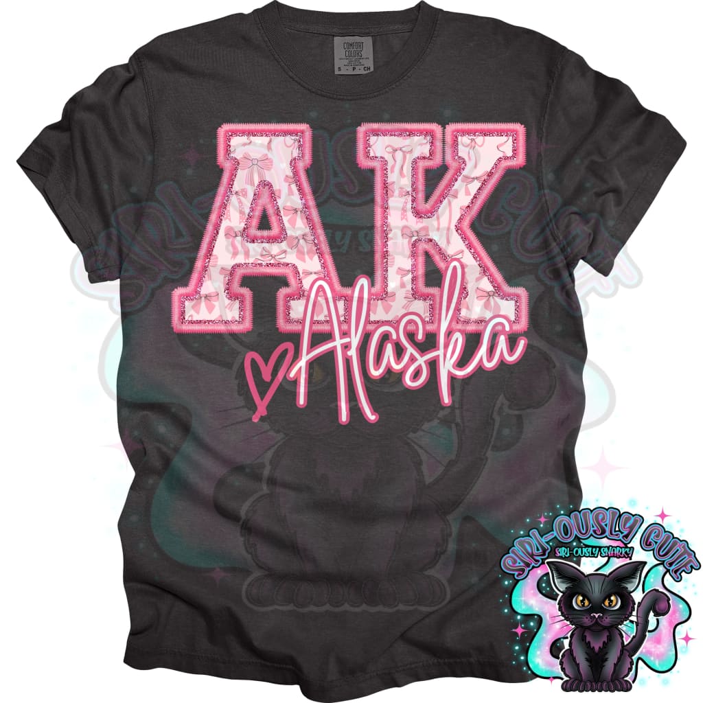 Pink States With Bow - All 50 States 50 States