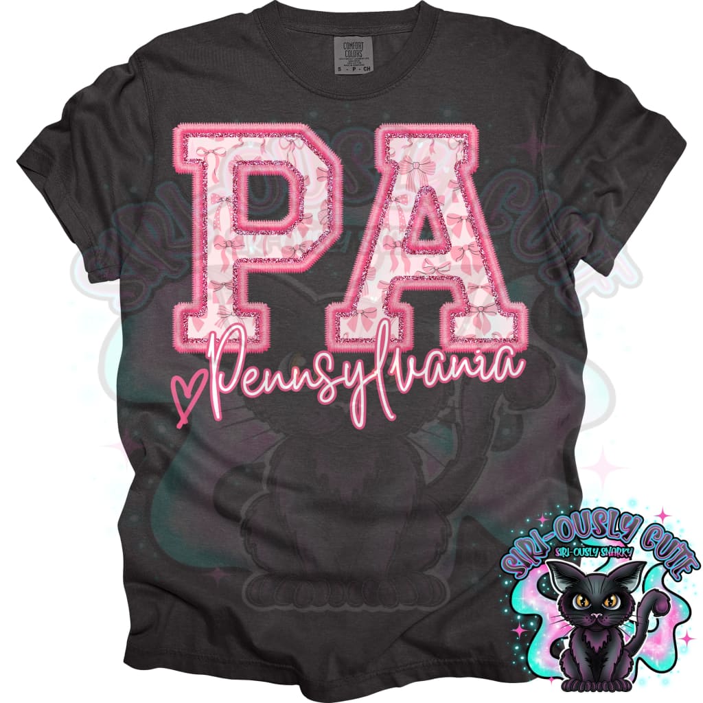 Pink States With Bow - All 50 States 50 States