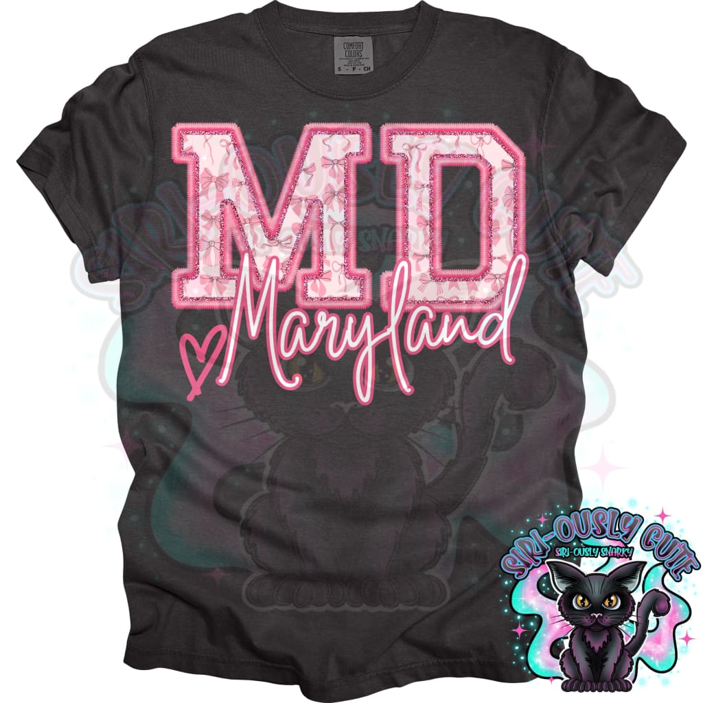 Pink States With Bow - All 50 States 50 States