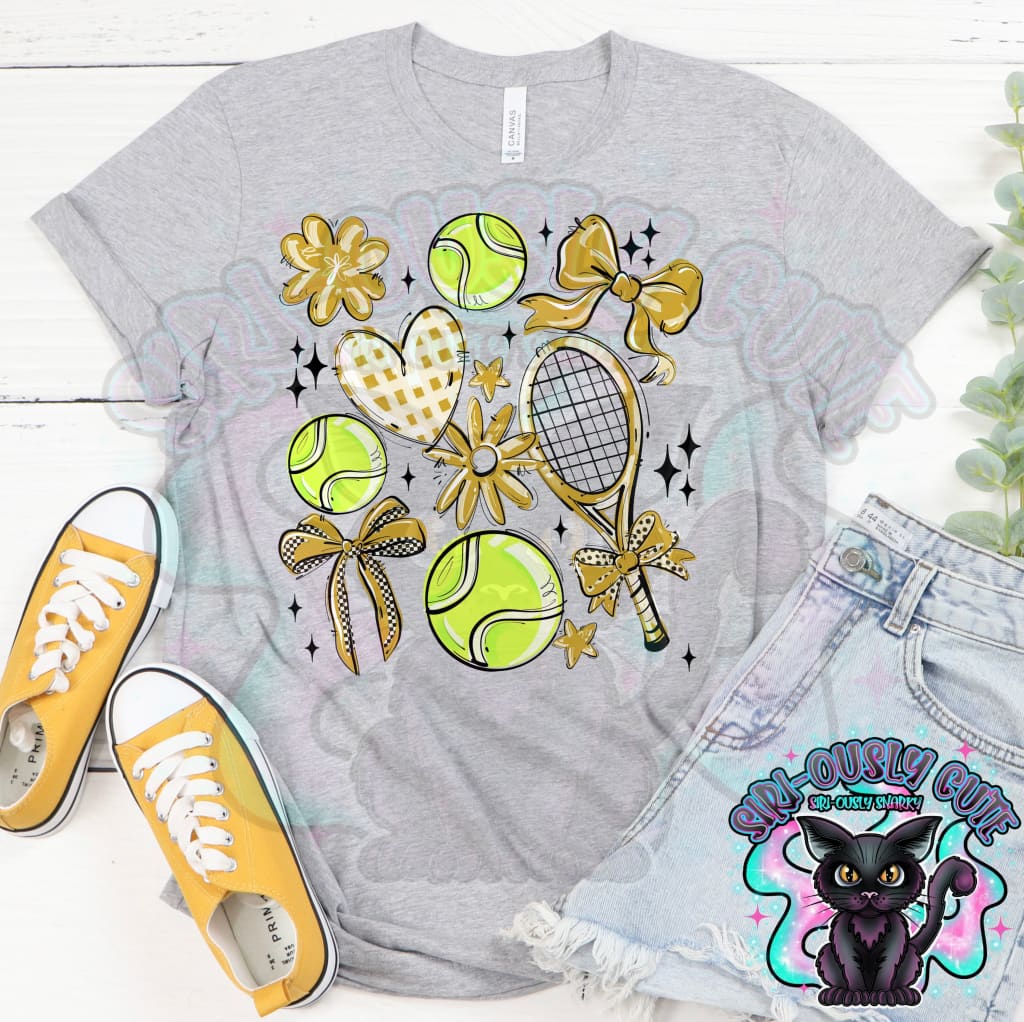 Play Ball Tennis Collage Vegas Gold Mascot