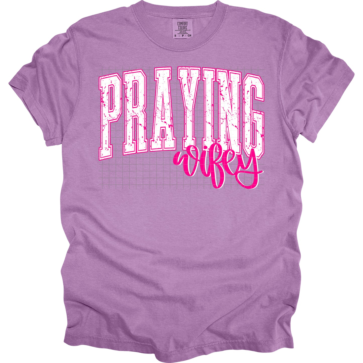 praying wifey pink