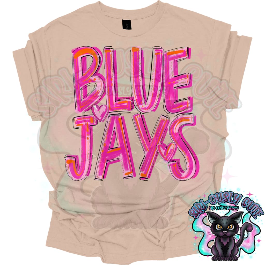 Pretty In Pink Blue Jays Mascot