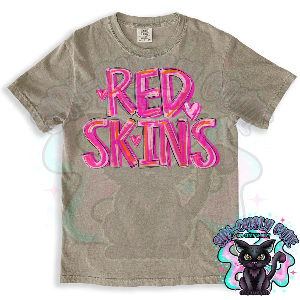 Pretty In Pink Redskins Mascot
