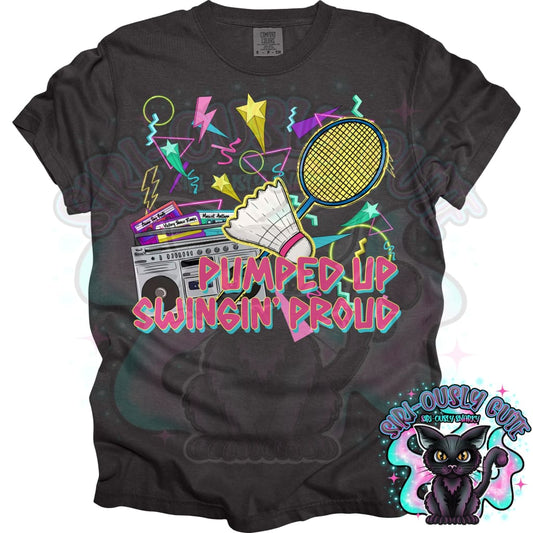 Pumped Up Sports Badminton Mascot