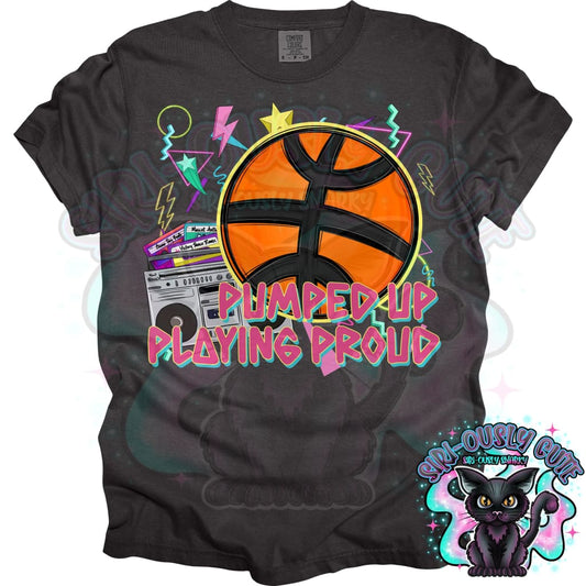 Pumped Up Sports Basketball Mascot