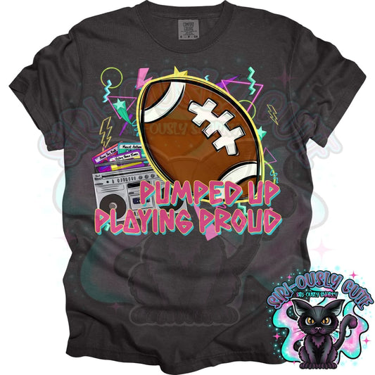 Pumped Up Sports Football Mascot