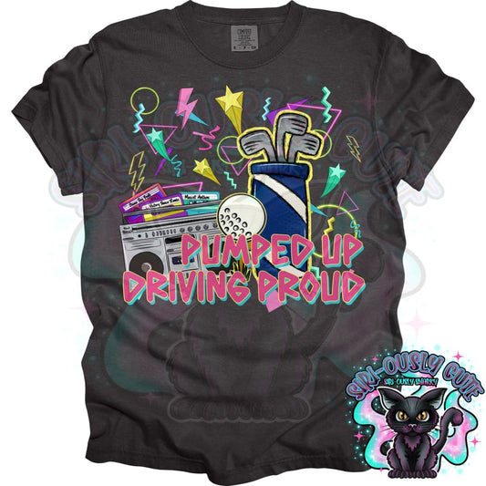 Pumped Up Sports Golf Mascot