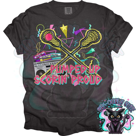 Pumped Up Sports Lacrosse Mascot