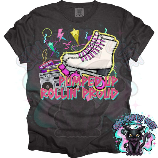 Pumped Up Sports Roller Skating Mascot