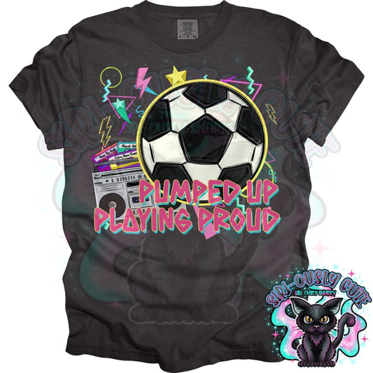 Pumped Up Sports Soccer Mascot