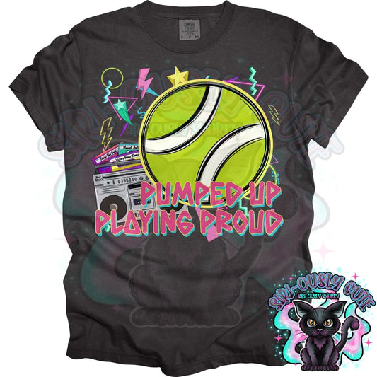 Pumped Up Sports Tennis Mascot