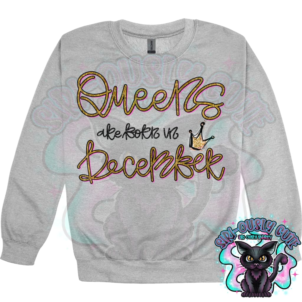 Queens are Born In December Clothing