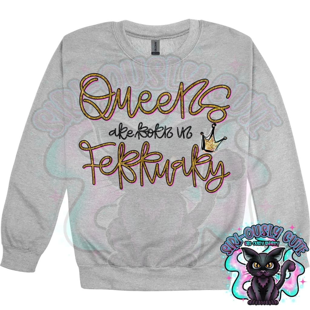 Queens are Born In February Clothing