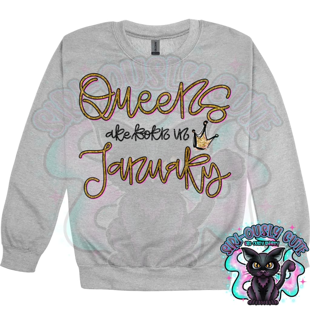Queens are Born In January Clothing