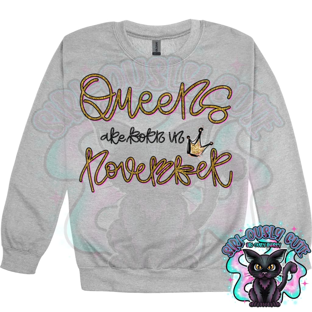 Queens are Born In November Clothing