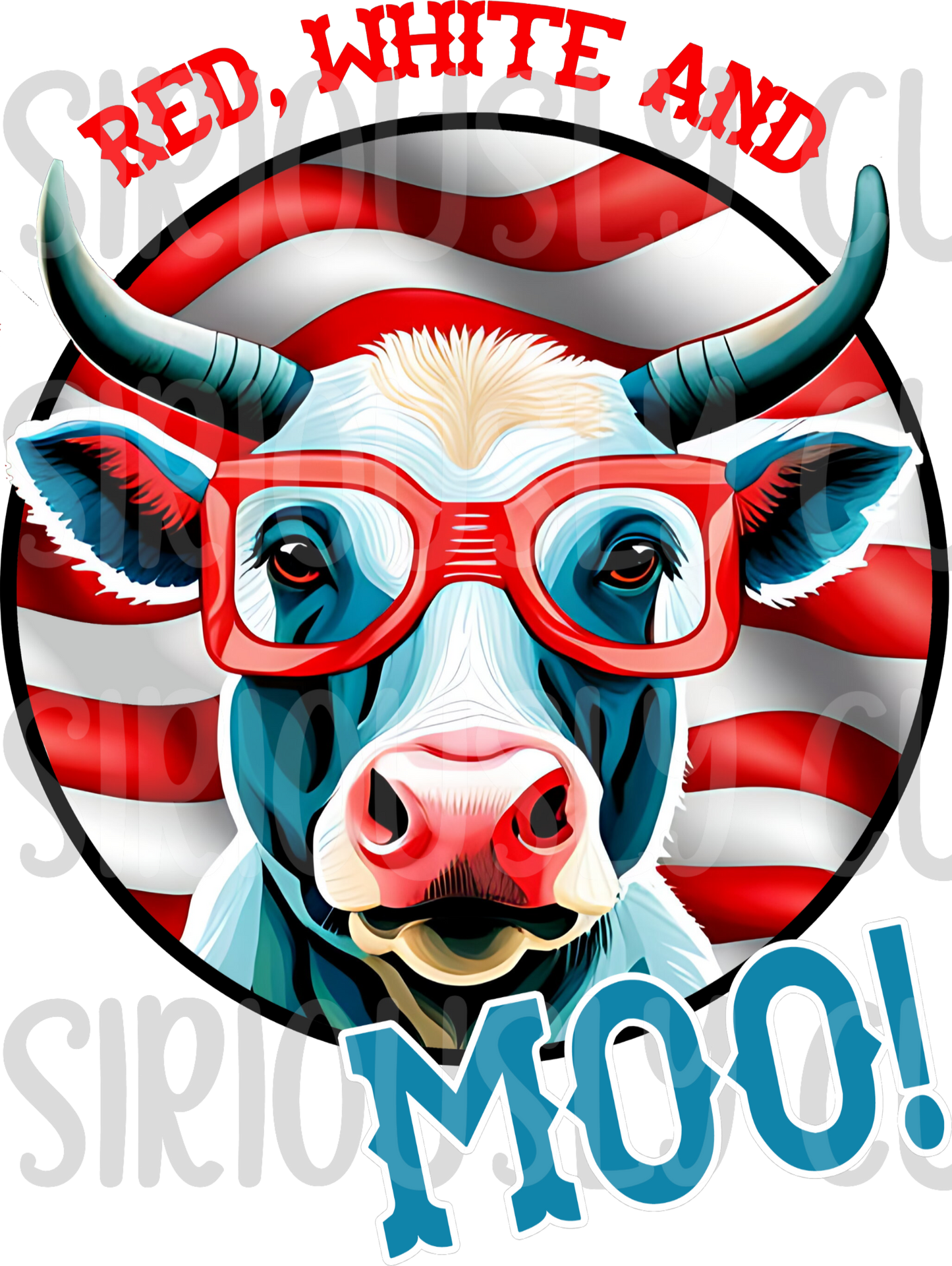 red white and moo