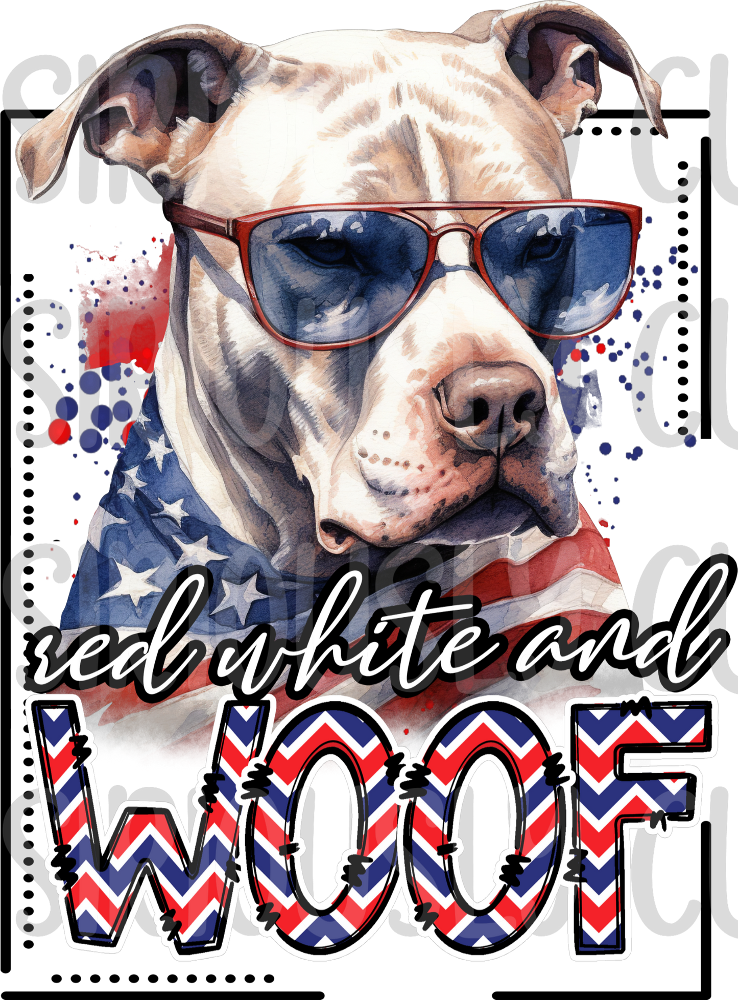 red white and woof pitbull 2