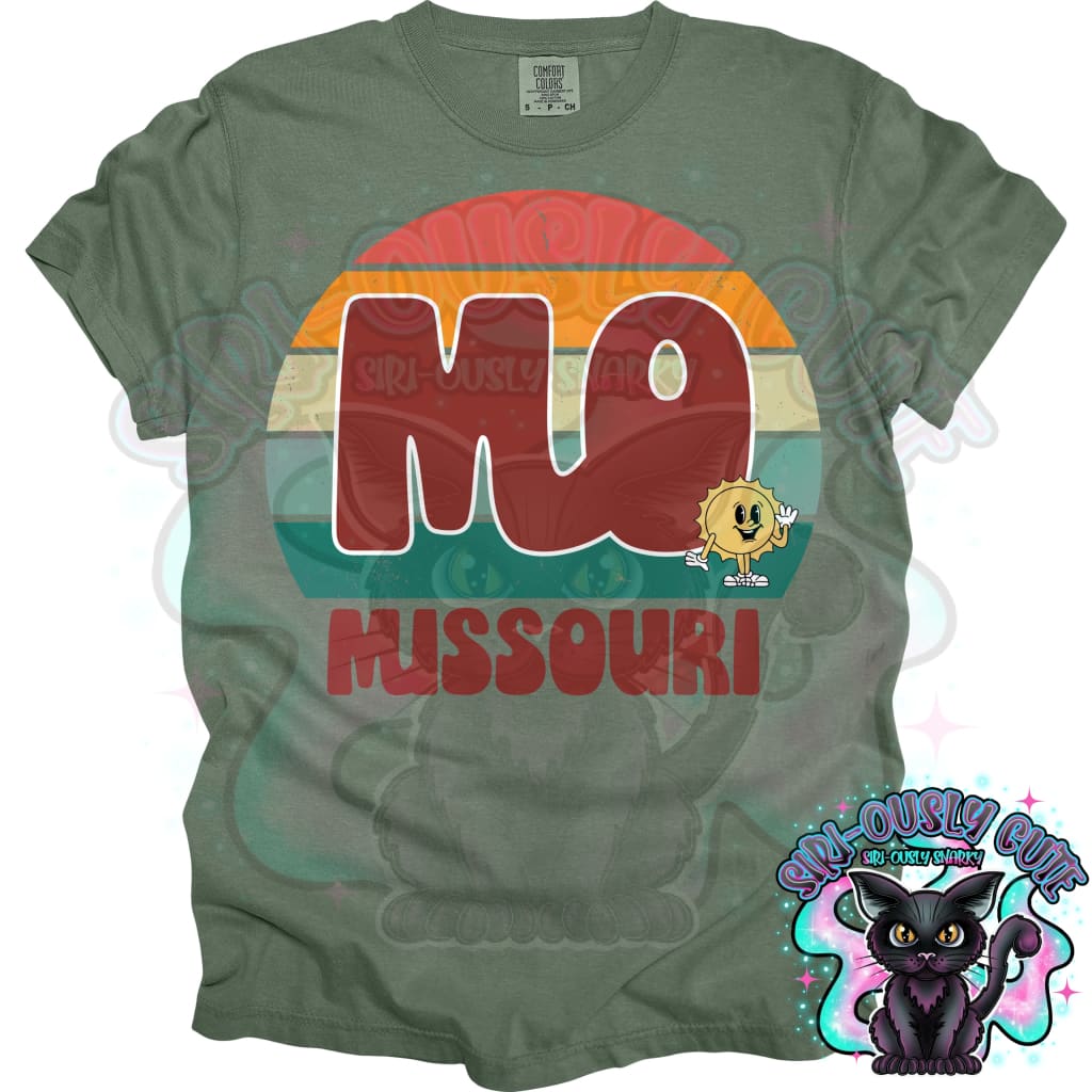 Retro Sunset States - All 50 States 50 States