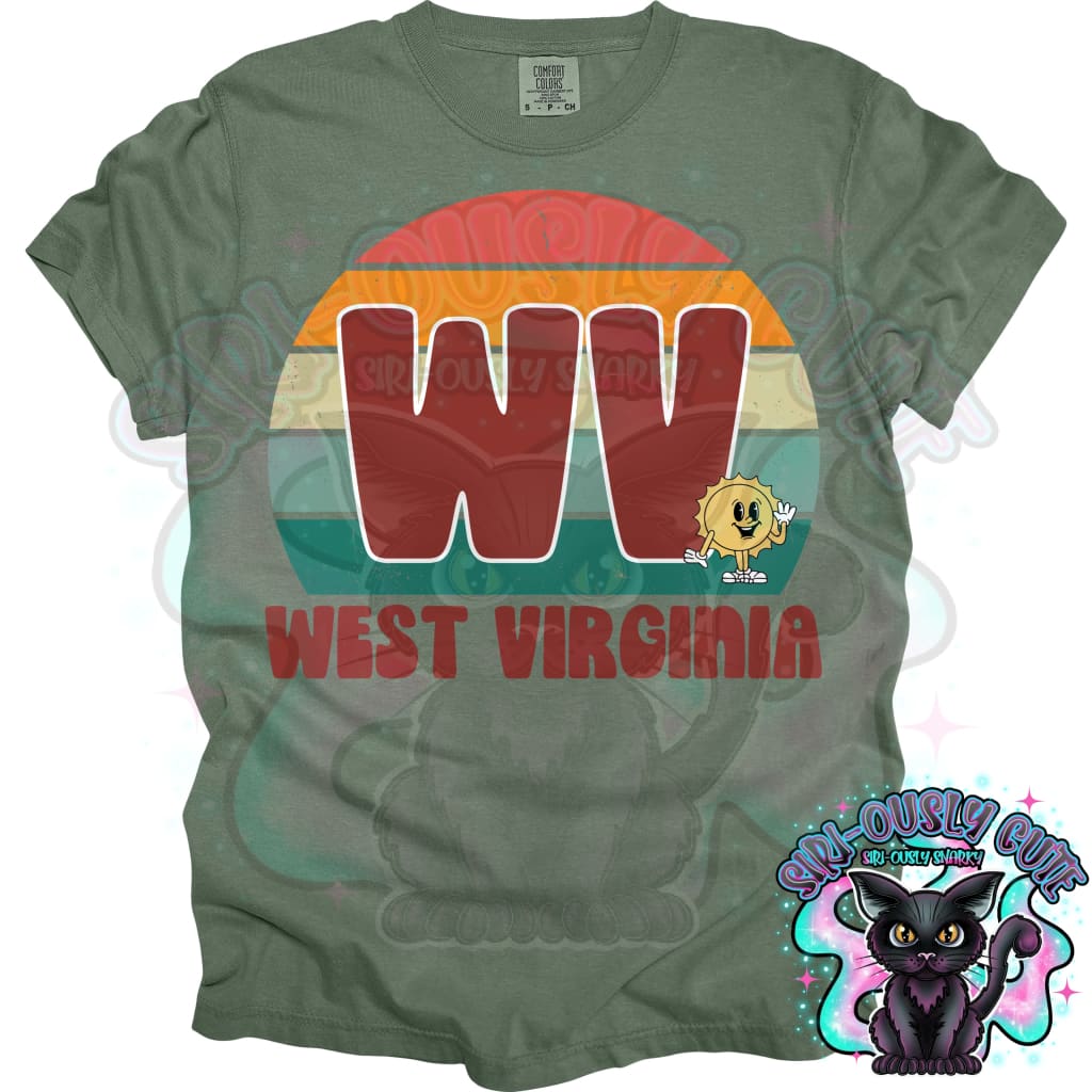Retro Sunset States - All 50 States 50 States