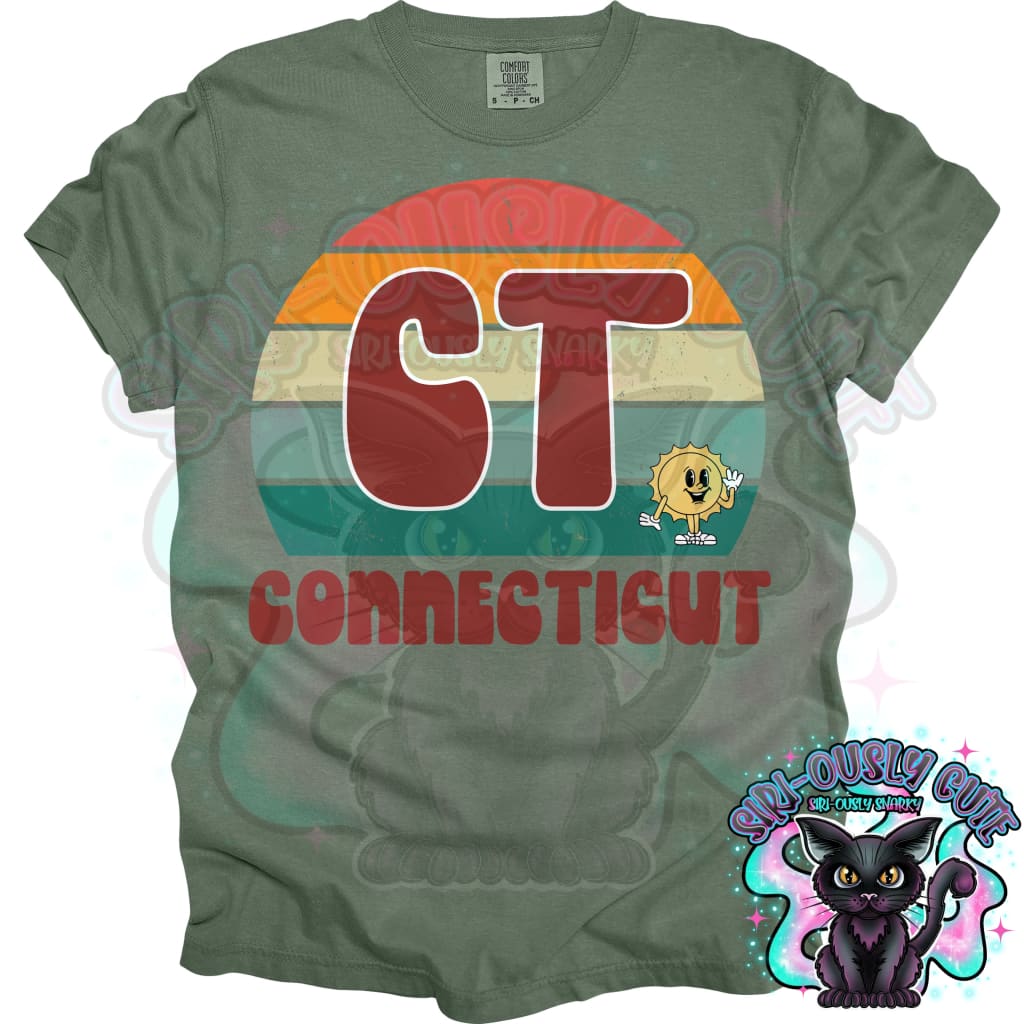 Retro Sunset States - All 50 States 50 States