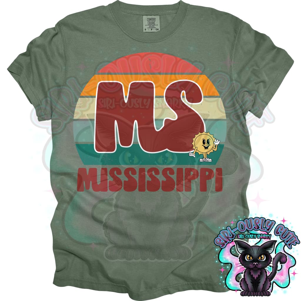 Retro Sunset States - All 50 States 50 States