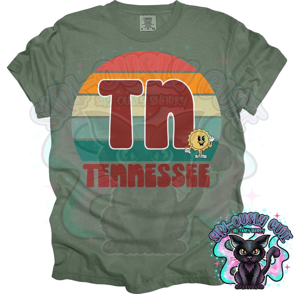 Retro Sunset States - All 50 States 50 States