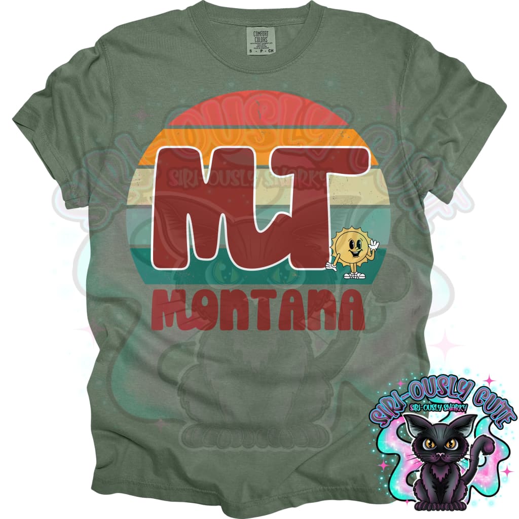 Retro Sunset States - All 50 States 50 States
