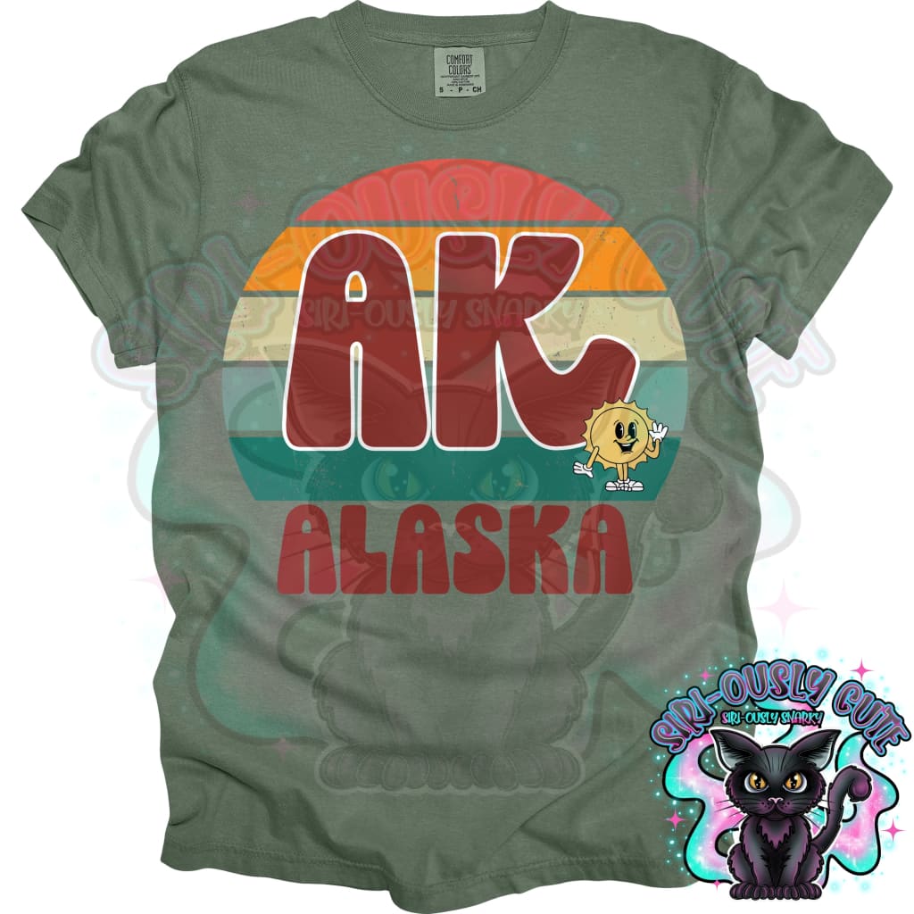 Retro Sunset States - All 50 States 50 States