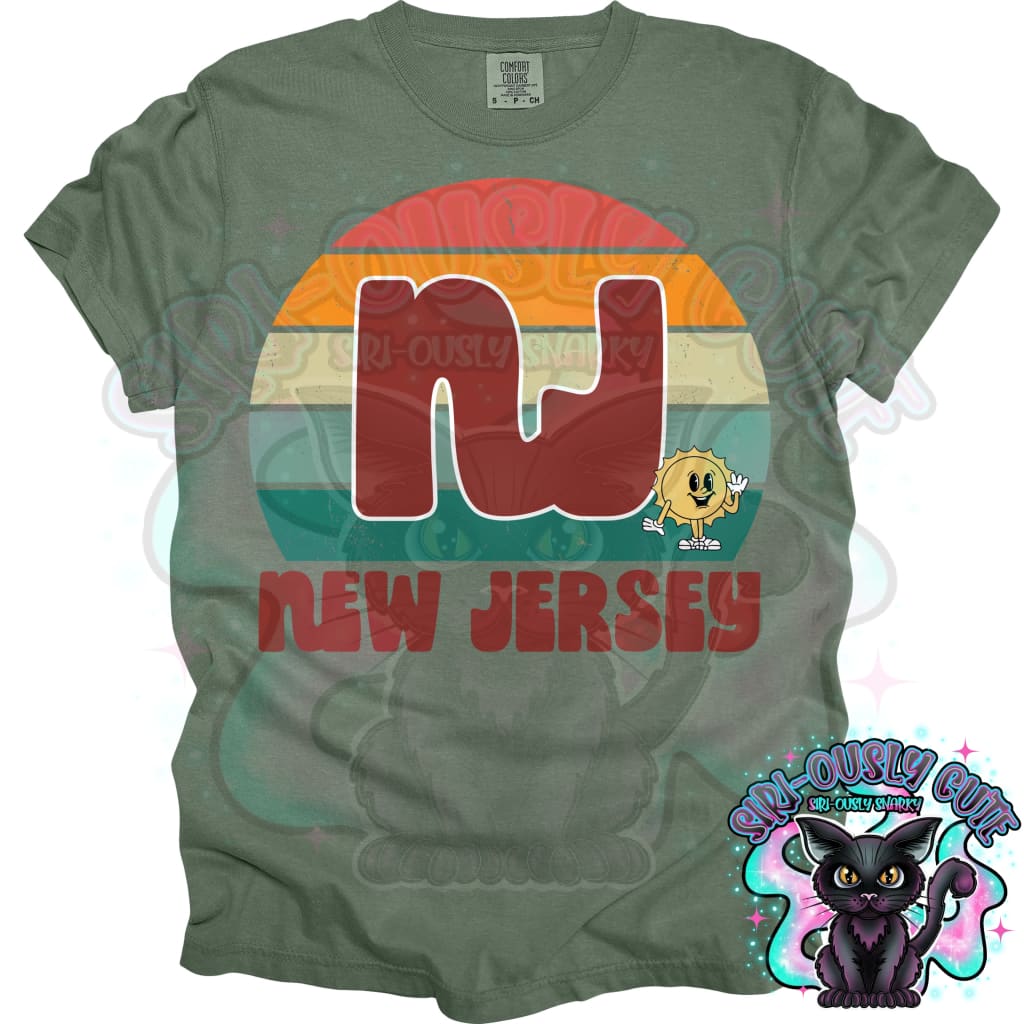 Retro Sunset States - All 50 States 50 States