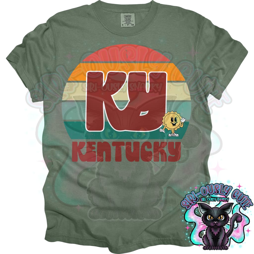 Retro Sunset States - All 50 States 50 States