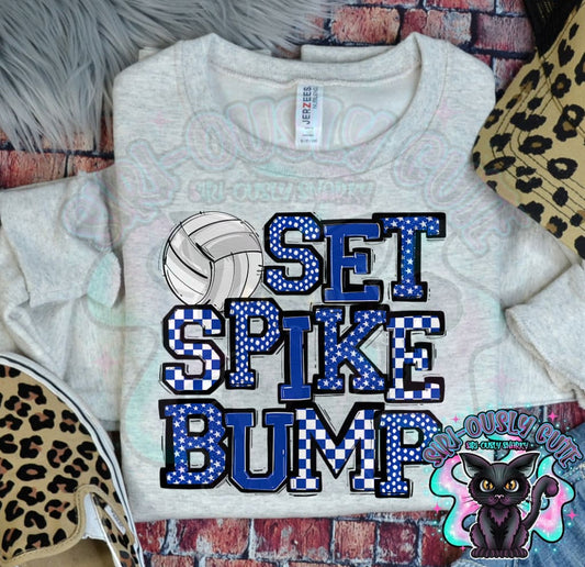 Set Spike Bump Royal Mascot