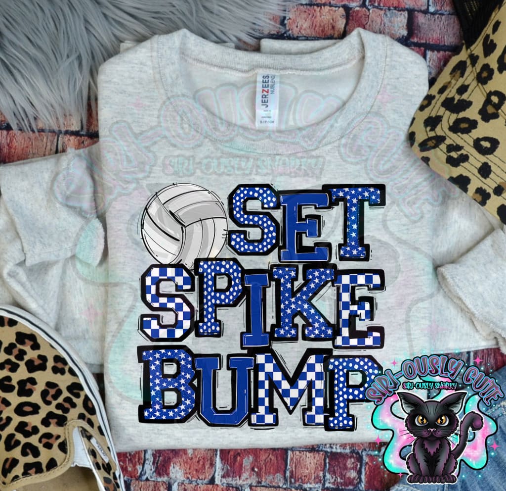 Set Spike Bump Royal Mascot