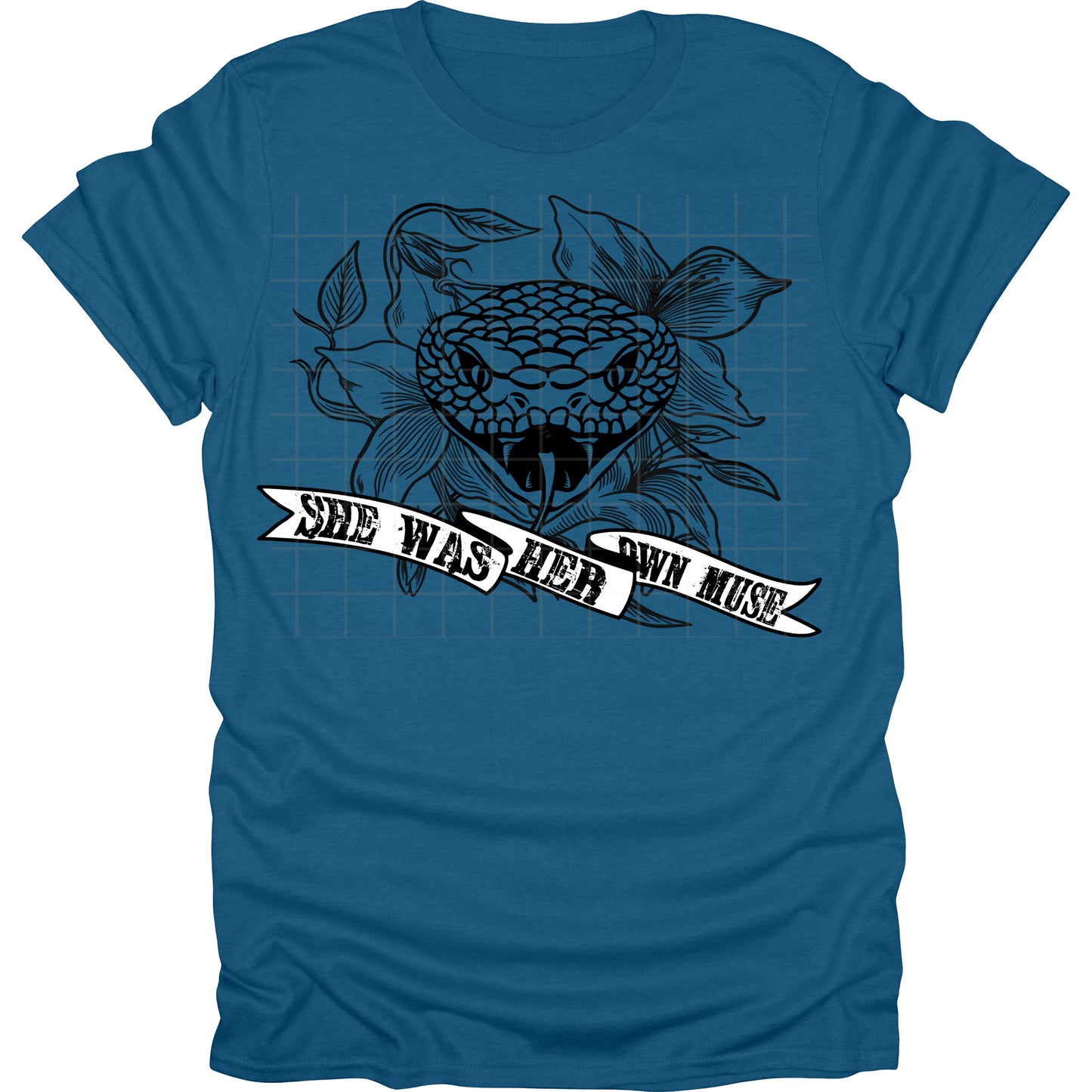 She Was Her Own Muse