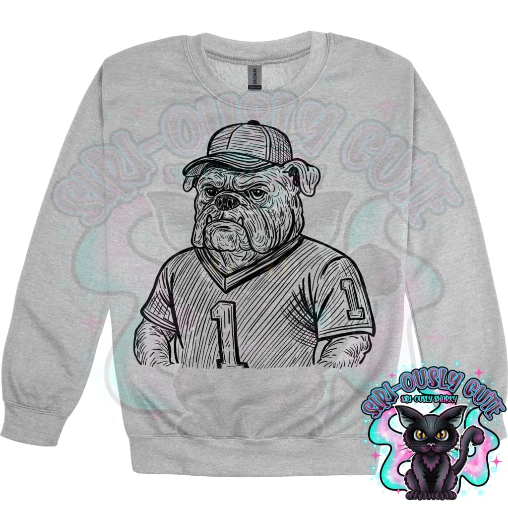 Sketch Jersey Mascot Bulldog Mascot
