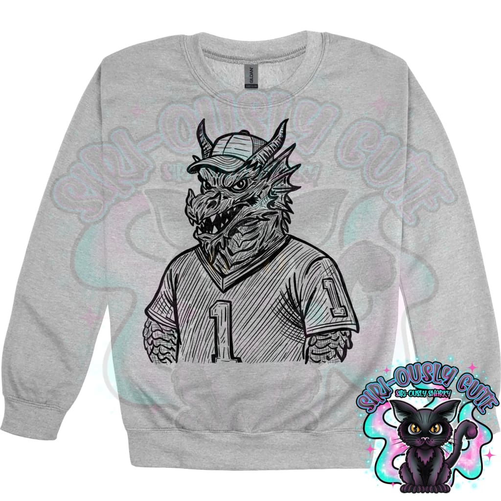 Sketch Jersey Mascot Dragon Mascot