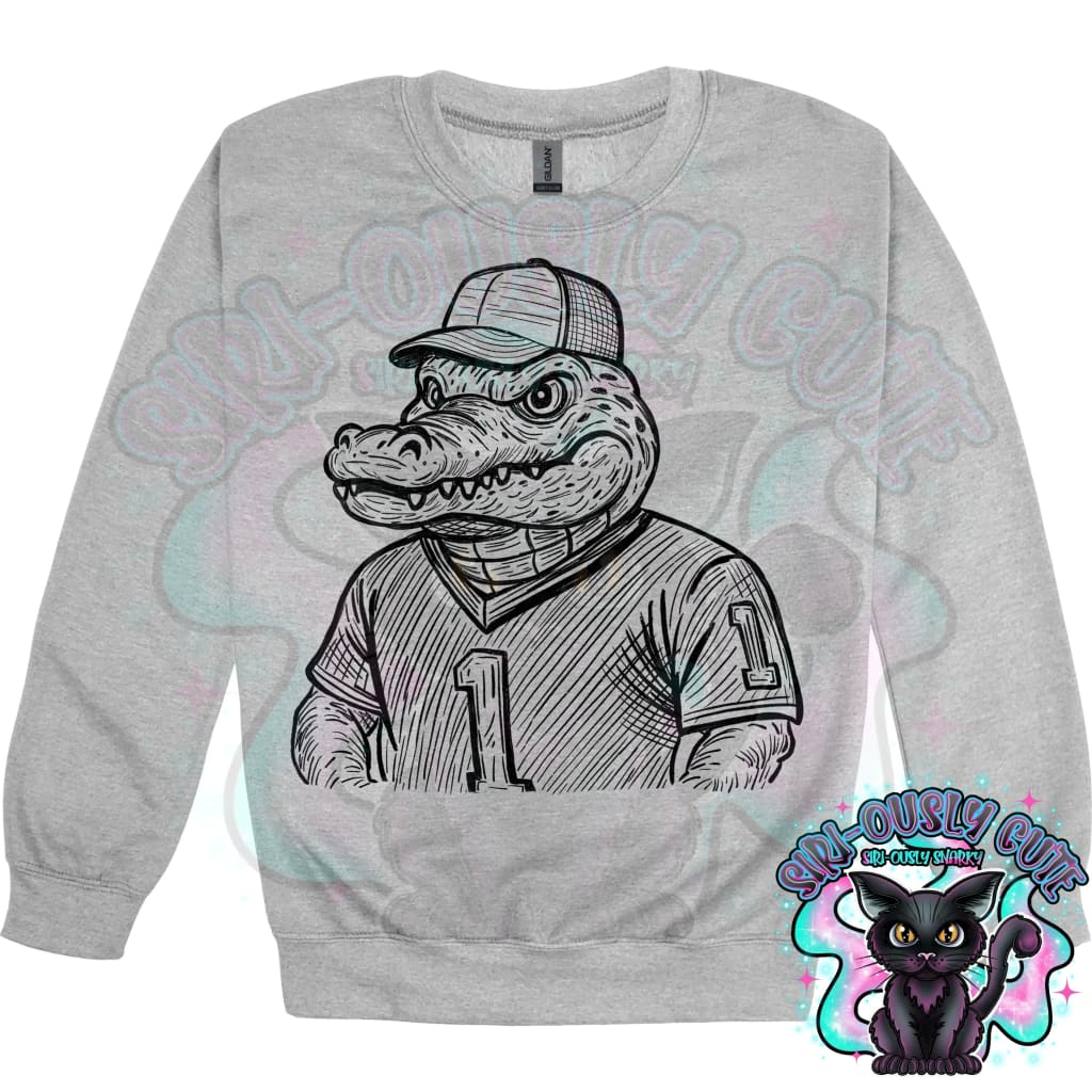Sketch Jersey Mascot Gator Mascot