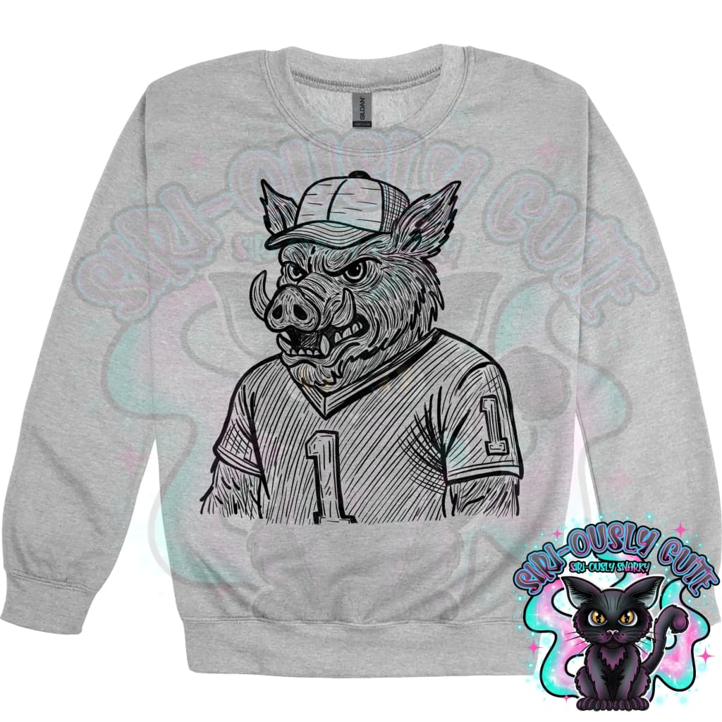 Sketch Jersey Mascot Hog Mascot
