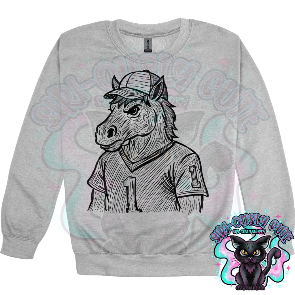 Sketch Jersey Mascot Horse Mascot