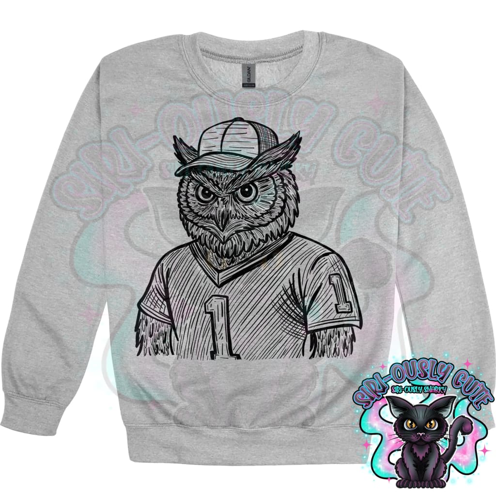Sketch Jersey Mascot Owl Mascot
