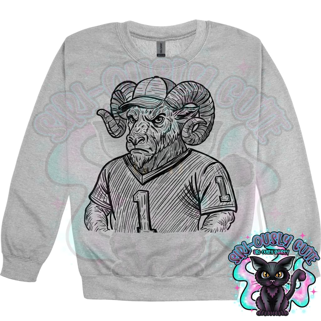 Sketch Jersey Mascot Ram Mascot