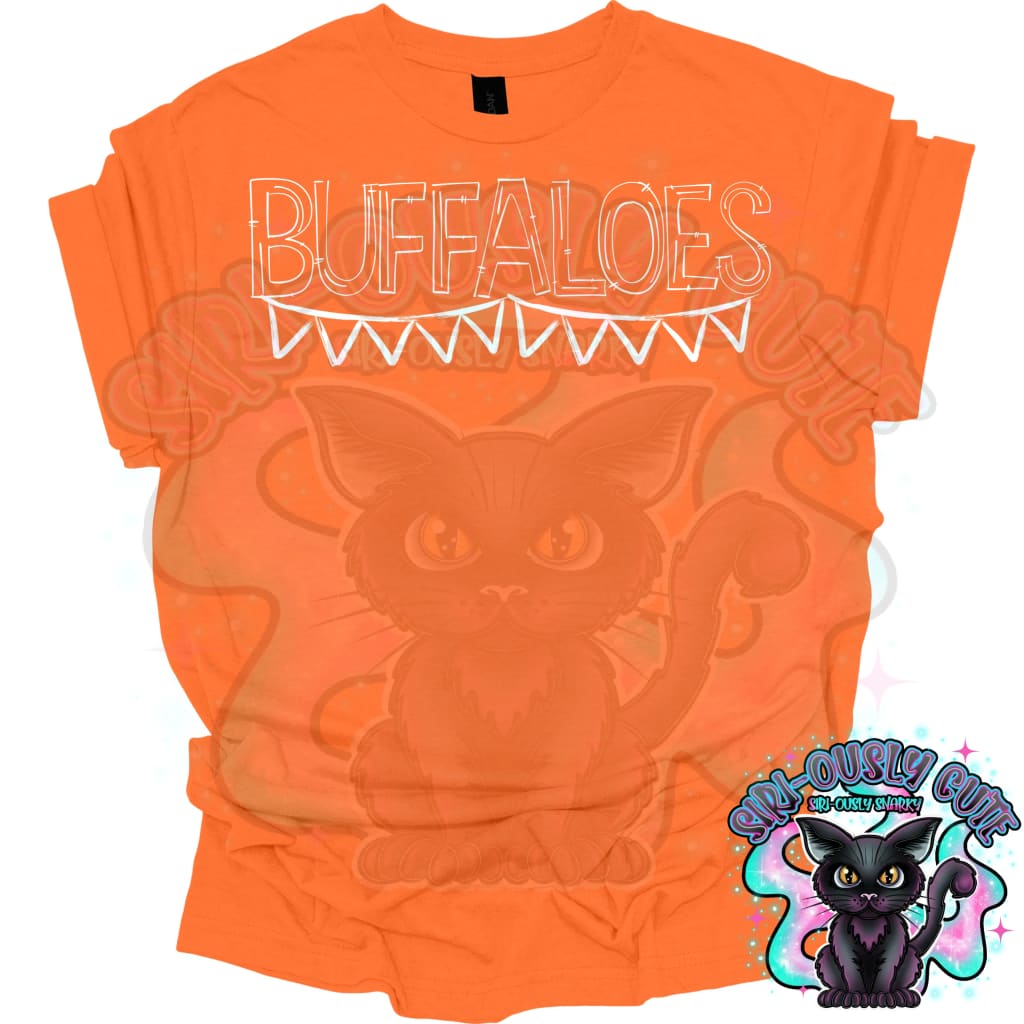 Sketchy Doodle Buffaloes Mascot
