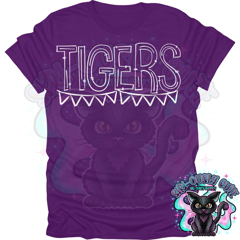 Sketchy Doodle Tigers Mascot