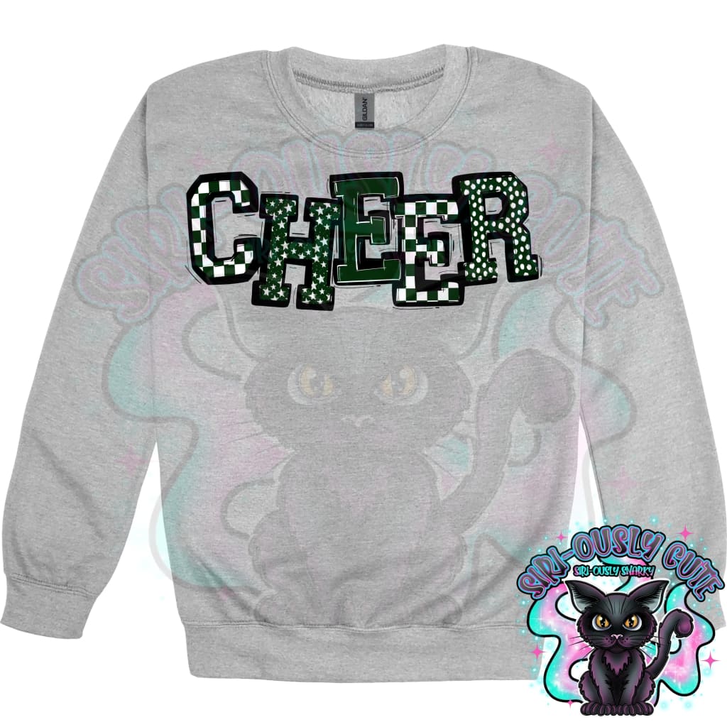 So Sporty Cheer Dark Green Mascot