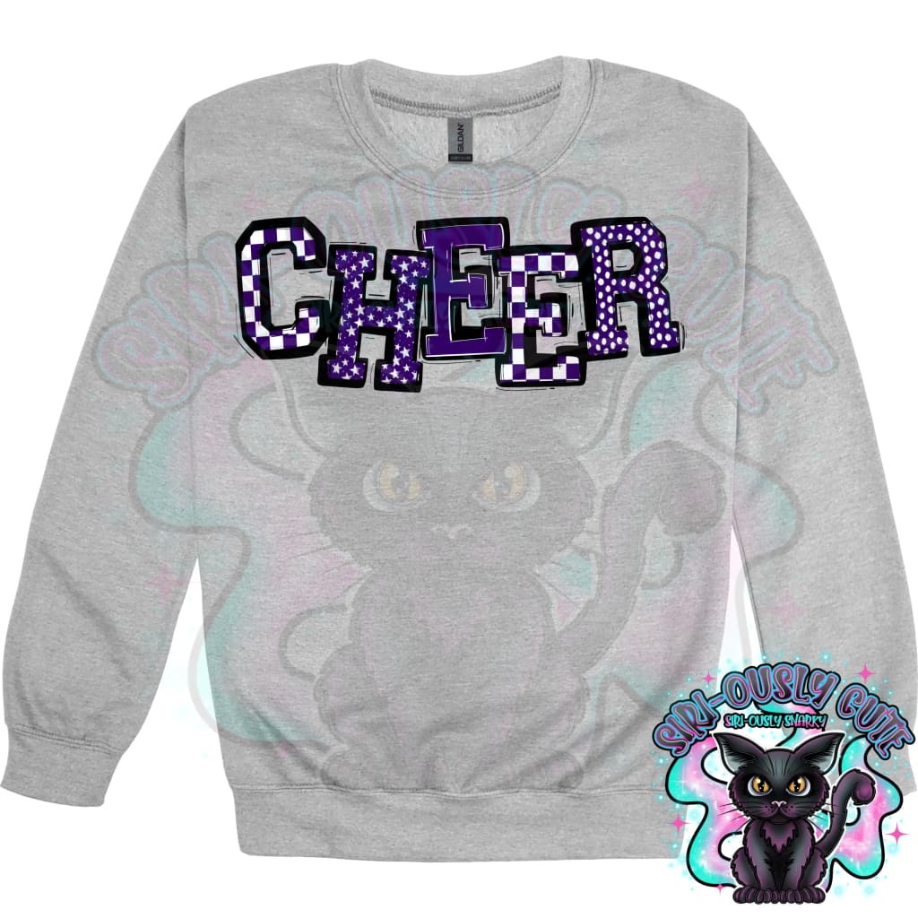 So Sporty Cheer Purple Mascot