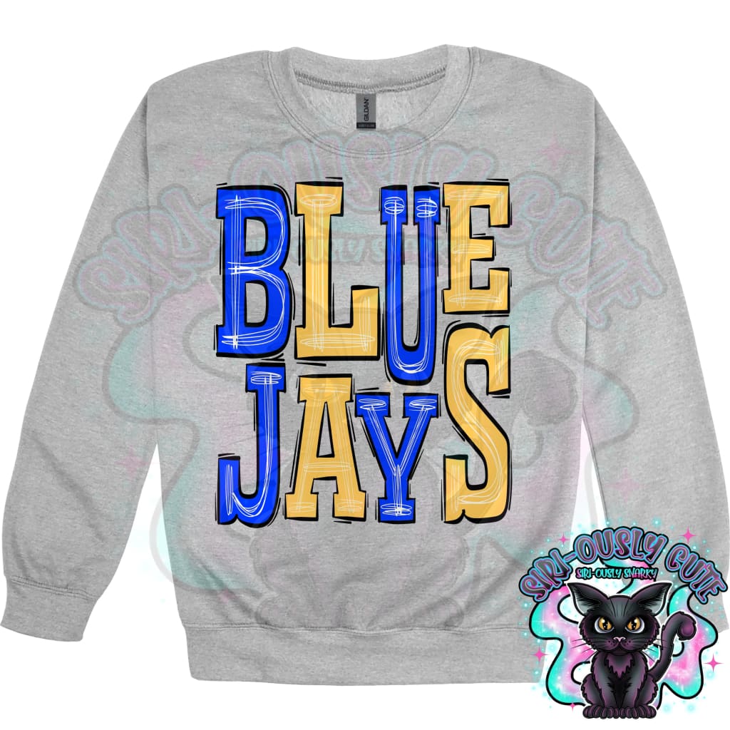 Sporty Bluejays - Royal Yellow Mascot